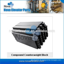 Eisen-Gegengewicht Block für Aufzug Teile